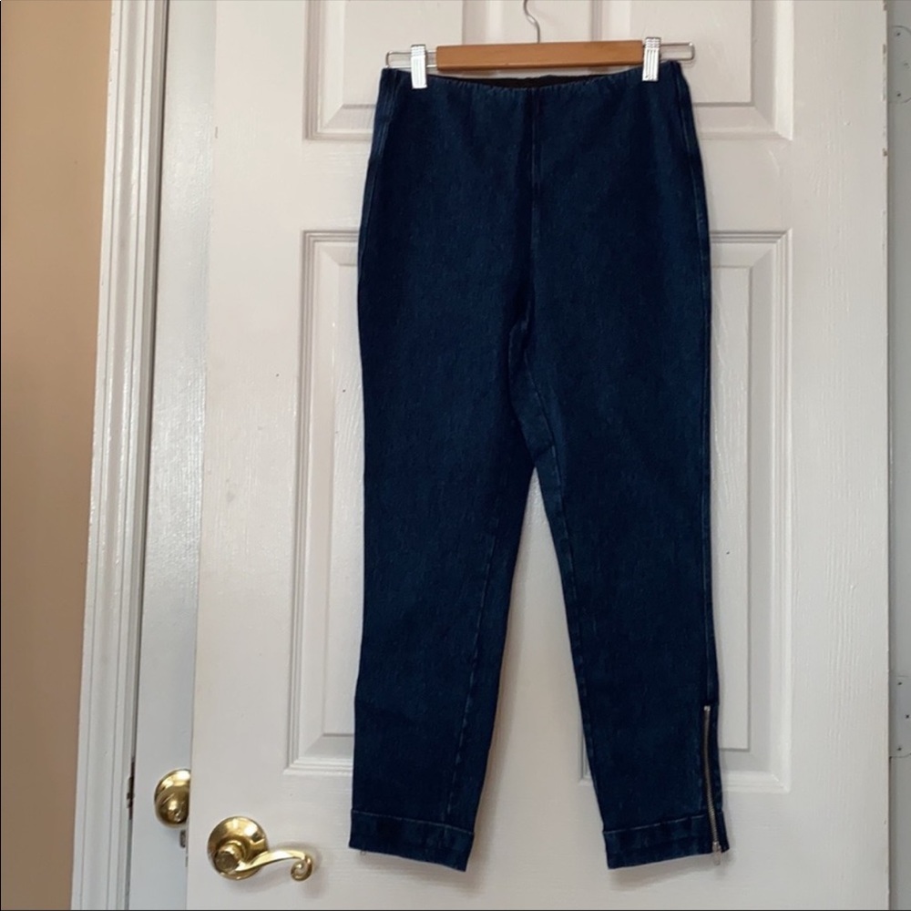 Lysse Denim Rockabilly Pinup Girl Capris Legging Pants